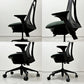 ハーマンミラー Herman Miller セイルチェア SAYL Chair デスクチェア 旧モデル イヴ・ベアール ブラック 2016年製 モダンデザイン ●