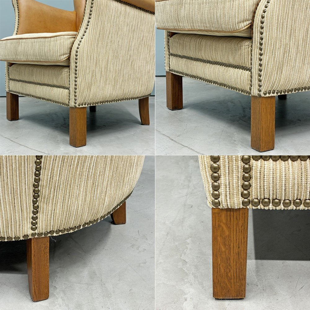 クラッシュゲート CRASH GATE タブレザーワークス tabu Leather Works プラムライトソファ PLUM LIGHT SOFA 1pソファ イージーチェア 廃番品 ◎
