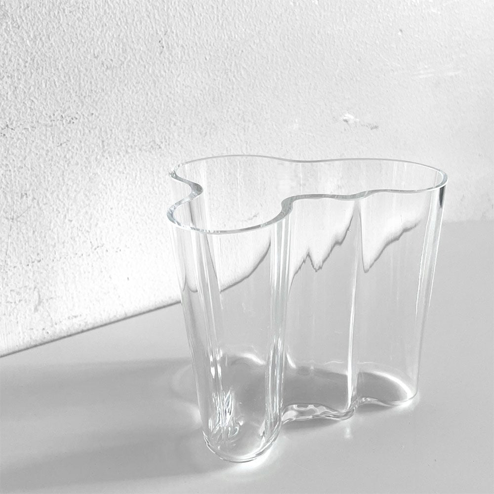 イッタラ iittala アルヴァ・アアルトコレクション Alvar Aalto Collection ベース H95mm クリア 北欧雑貨 ■
