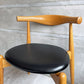 カールハンセン＆サン Carl Hansen & Son CH20 エルボーチェア ダイニングチェア オーク材 レザー 本革 ハンス・J・ウェグナー ♪