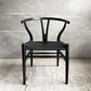 カールハンセン＆サン Carl Hansen & Son CH24 Yチェア ブラックラッカー×ブラックペーパーコード  ビーチ材 日本仕様サイズ ハンス・J・ウェグナー デンマーク 北欧家具 A ♪