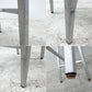 ネイビーバースツール Navy BarStool カウンターチェア リプロダクト アルミニウム 二脚セット H100cm 〓