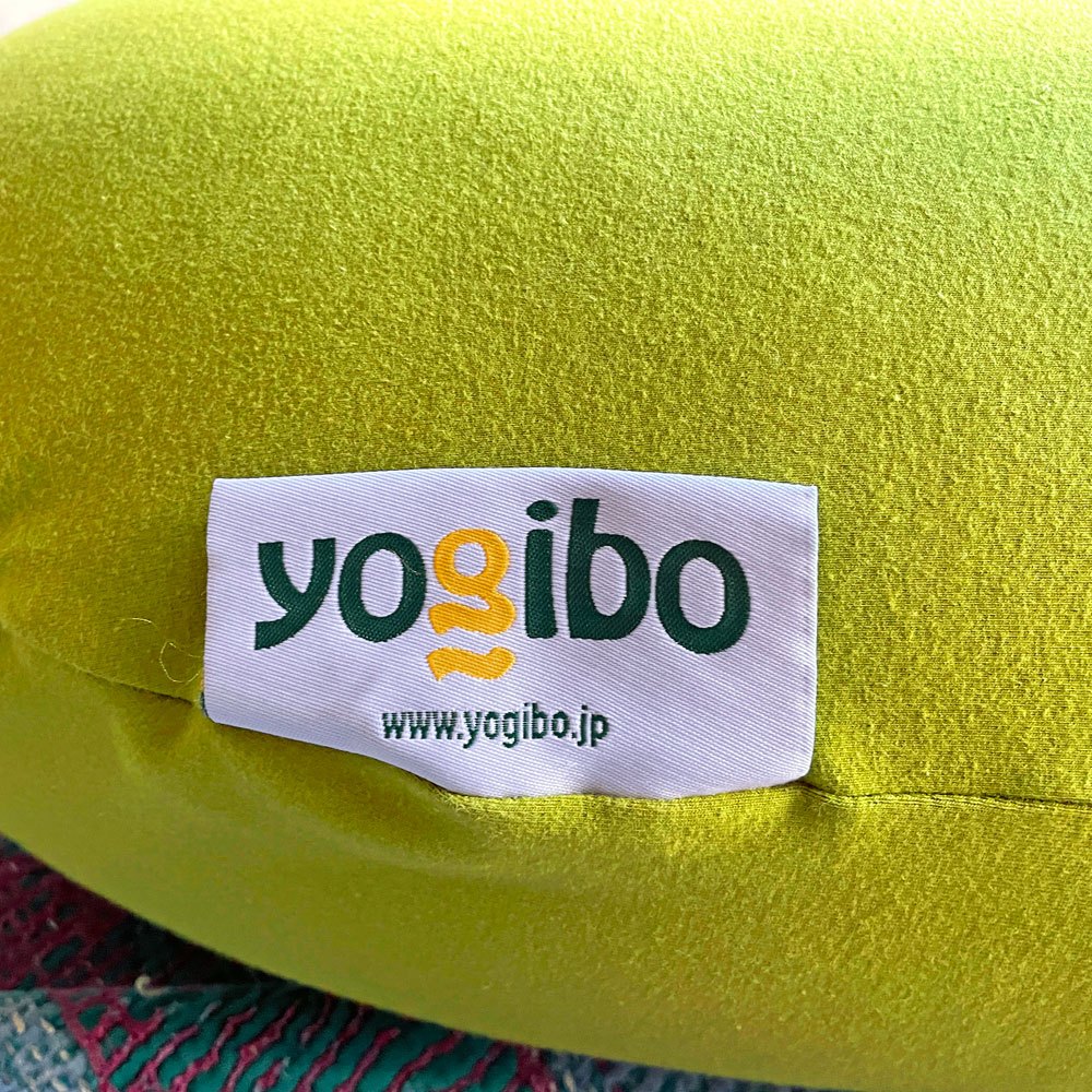 ヨギボー Yogibo サポート Support ビーズソファ ビーズクッション クッション 背もたれ&肘置き グリーン 定価￥17,490- ♪