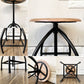 ブロストコペンハーゲン Broste Copenhagen サイアースツール SIRE Stool ナチュラル×ブラック マンゴーウッド座面 回転式昇降 参考定価￥27,280- ◎