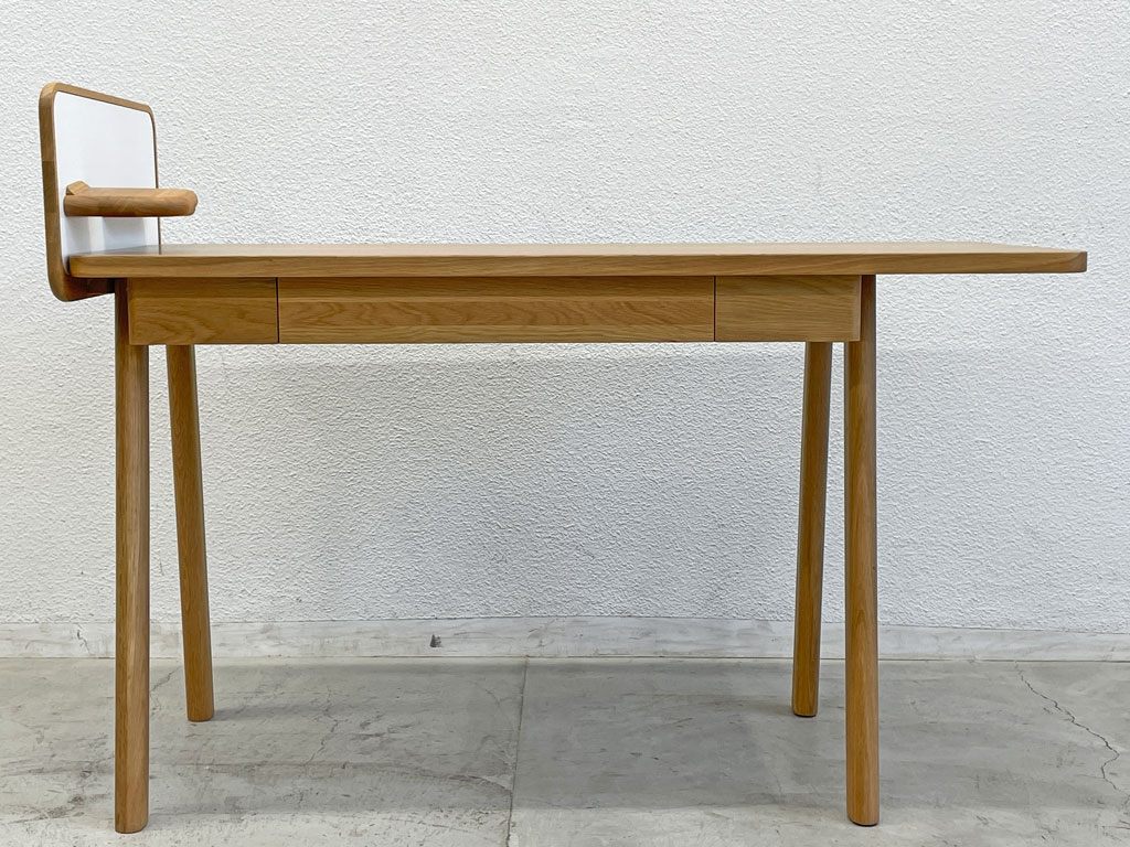 アクタス ACTUS サークル デスクセット sarcle desk set 1 チェスト付き オーク無垢材 定価163,900〓