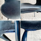 フリッツハンセン Fritz Hansen 3107 セブンチェア フルパティング ベルベット生地 ミッドナイトブルー アルネ・ヤコブセン デンマーク 北欧家具 A ♪