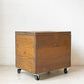 アンドファニチャー &Furniture キャスターボックススツールL 収納ボックス W45×H41.5cm 古材 インダストリアル アンティーク調 ★