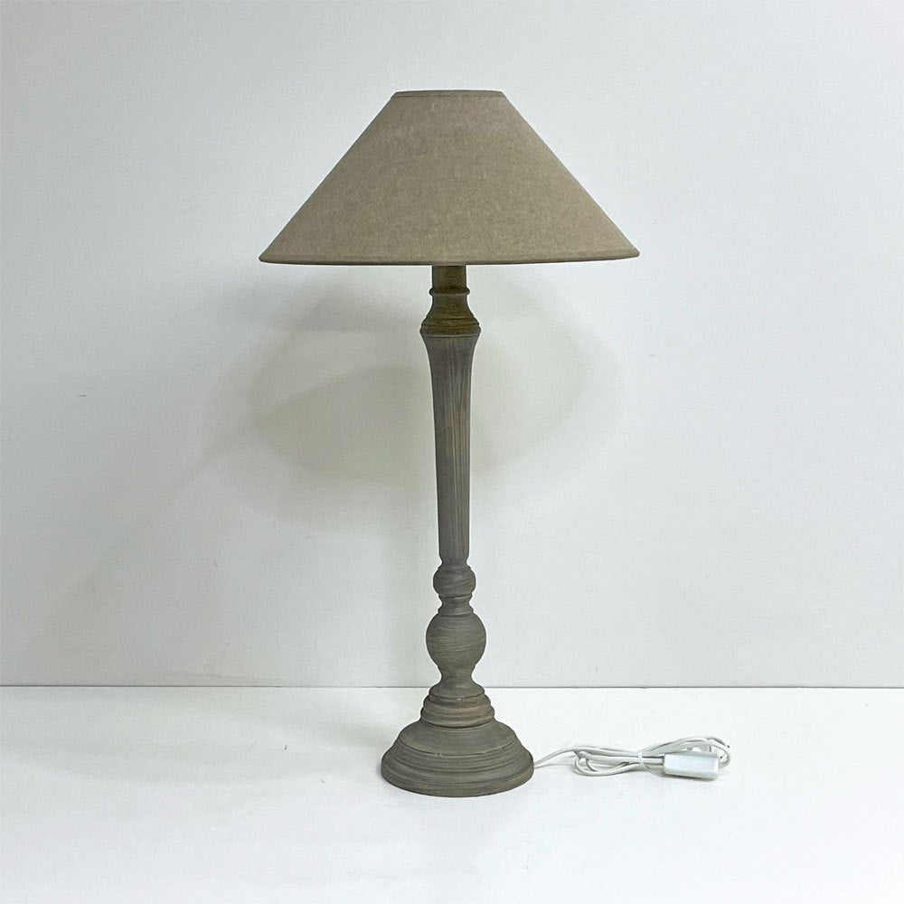 クラシカルデザイン Classical Design フロアランプ スタンドライト 1灯 布シェード シャビーシック メゾンドファミーユ MAISON DE FAMILLE 購入品 ●