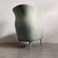 フリッツハンセン Fritz Hansen ロオチェア RO JH1 ラウンジチェア ファブリック Faded Denim Blue アルミベース ハイメ・アジョン 現行定価￥526,680以上 〓