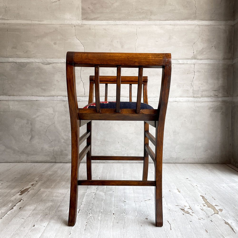 カルティニチェア Kartini Chair 1人掛け スツール キリム張り Kilim upholstery アジアン家具 リゾートスタイル♪