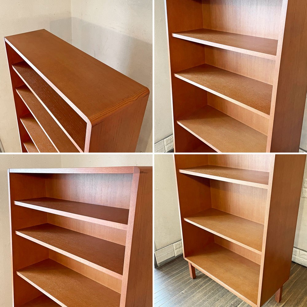 イデー IDEE アントン ANTON ブックシェルフ BOOKSHELF ホワイトアッシュ材 アントンブラウン H180cm ディスプレイラック 定価￥219,900- ◎