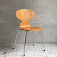 フリッツハンセン Fritz Hansen 3101 アントチェア 4本脚 ナチュラルビーチ材 ラッカー仕上げ アルネ・ヤコブセン 北欧家具 E ♪