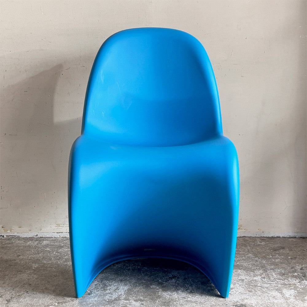 ヴィトラ vitra パントンチェア ダイニングチェア スタッキング グレイシャーブルー ヴェルナー・パントン Panton ミッドセンチュリー スペースエイジ 定価￥58,300- ■