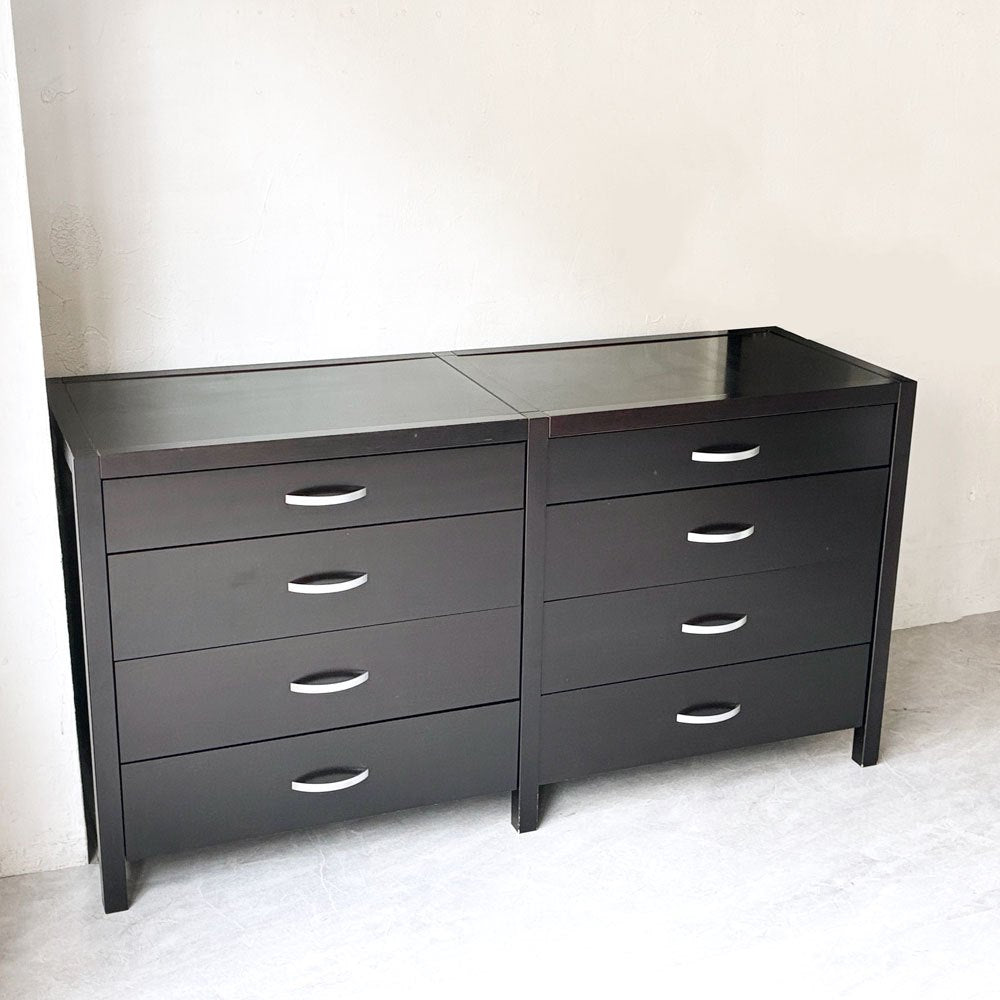 ボーコンセプト BoConcept ソリッドアンドベーシック SOLID&BASIC ワイドチェスト 8ドロワー W161cm 廃盤 デンマーク 北欧家具 ★