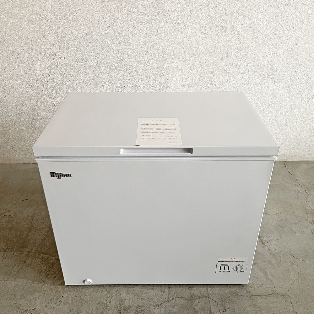 キジマ 城島 KIJIMA ヒジル Hijiru 冷凍ストッカー 280L チェストタイプ 上開き HJR-NM280 業務用冷凍庫 2025年製 定価￥56,100- 未使用保管品 〓