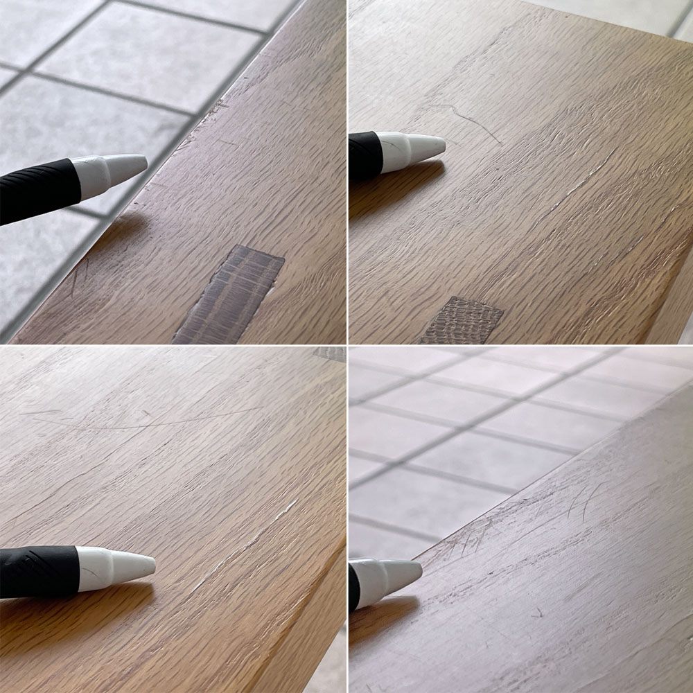 無印良品 MUJI 無垢材 木製ベンチ オーク材 大サイズ W100cm 廃番仕様 シンプルモダン ◇