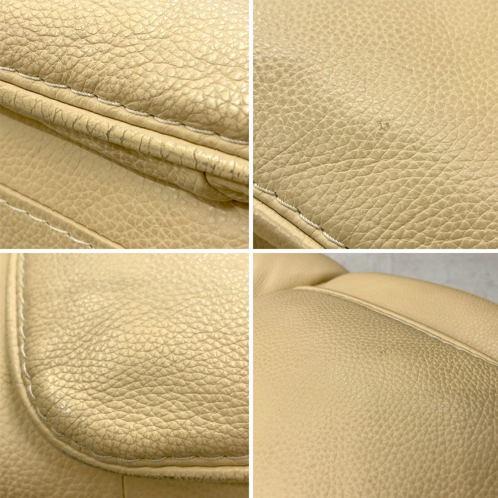 ヒモラ Himolla パシフィック PACIFIC 1シーターソファ レザー 本革 キャスター付き アイボリー系 ドイツ製 〓