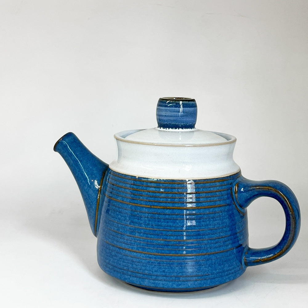 デンビー DENBY Chatsworth チャッツワース コーヒーポット ストーンウェア ジリアン・ペンバートン Gillian Pemberton UKビンテージ 英国 ●