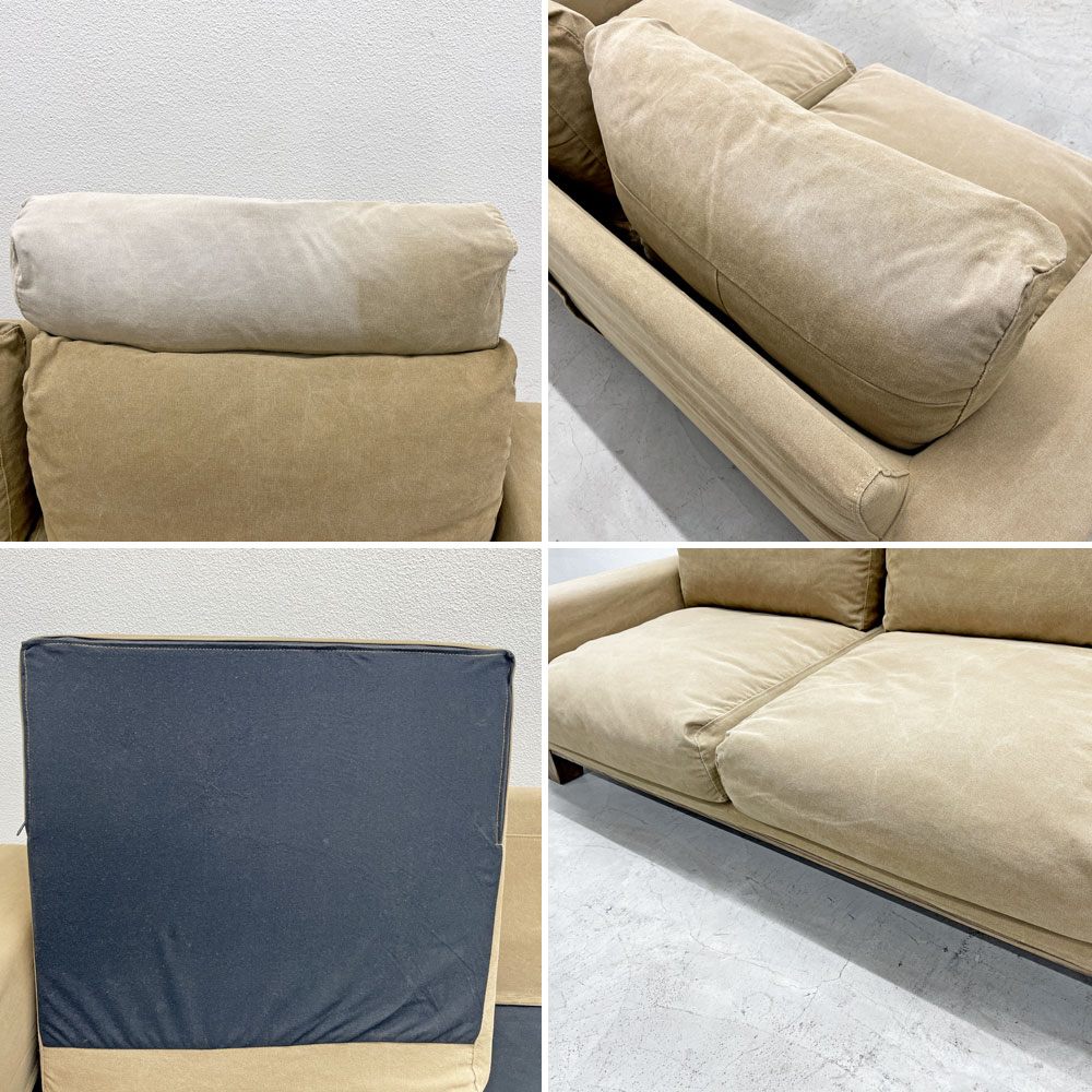 クラッシュゲート CRASH GATE コンフォーム COMFORM バレットソファ BARRETT SOFA 2.5人掛け ファブリック ヘッドレスト付 関家具 〓