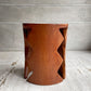 ヨーガンレール ババグーリ Jurgen Lehl Babaghuri チーク無垢材 スツール Stool シグザグ脚 ハンドメイド 一木造り プリミティブ 希少 ♪