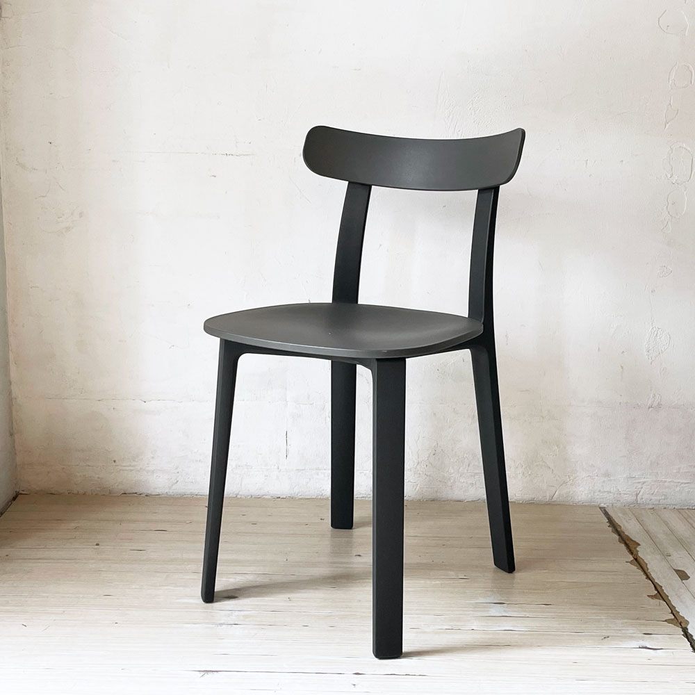 ヴィトラ Vitra APC オールプラスチック チェア All Plastic Chair ジャスパー モリソン Jasper Ｍorrison グラファイトグレー ②  ★