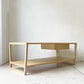 リラックスフォーム RELAX FORM クラム センターテーブル CLAM CENTER TABLE タモ材 W105cm 定価￥44,000- ★