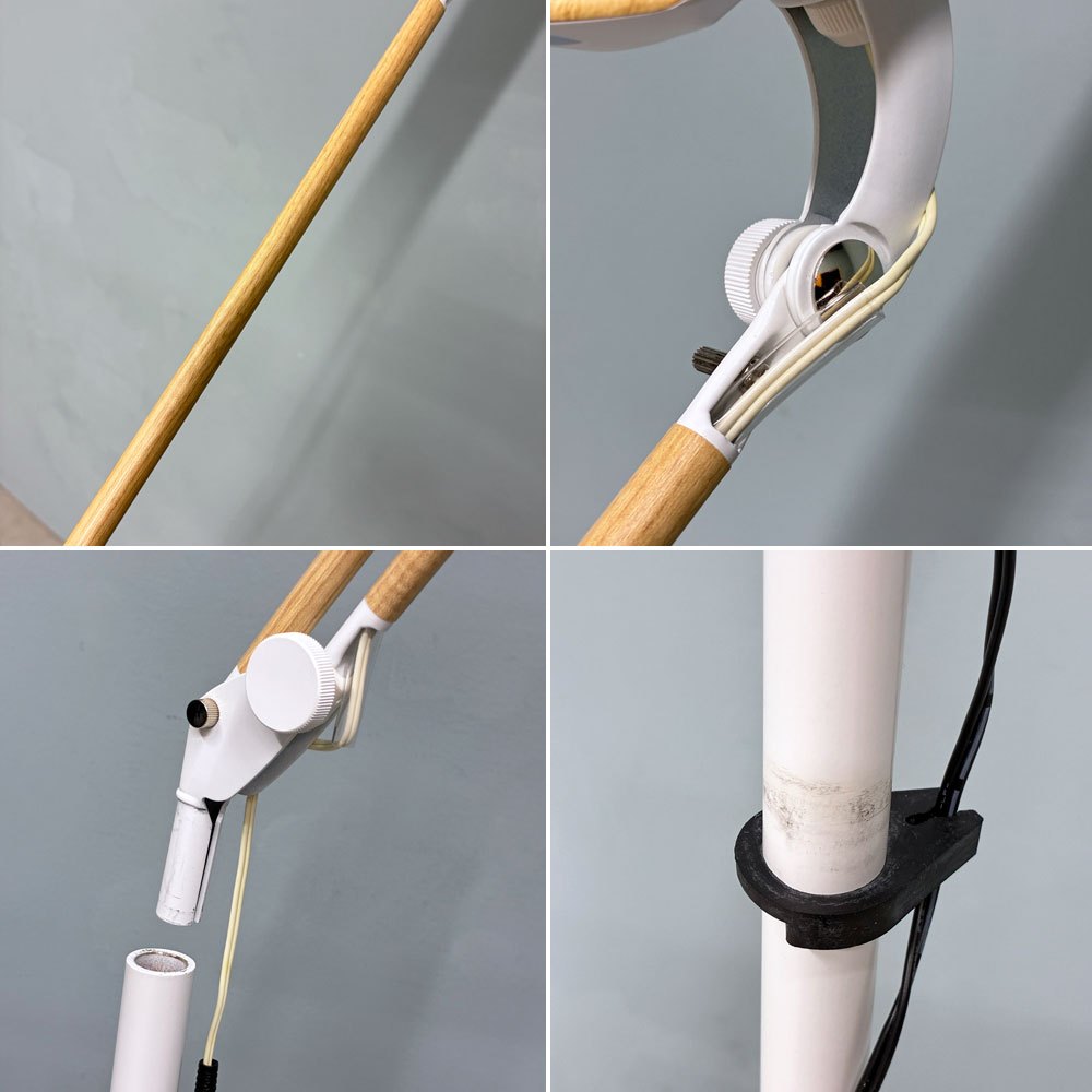 エグザームフロアライト木目調ナチュラル1　LEX-958NA+FB-991 WH 未使用品 黒澤正之 ◎