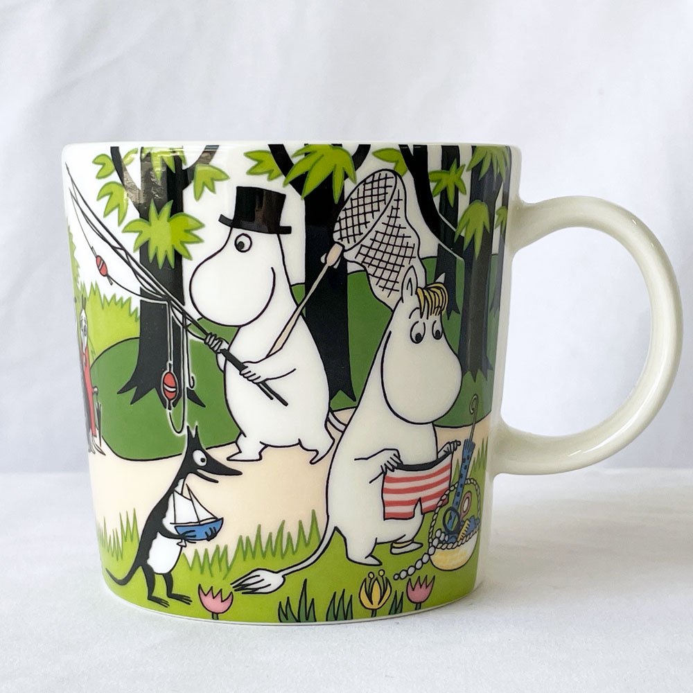 アラビア ARABIA ムーミンマグ MOOMIN バカンスへ行こう going on vacation 2018年 夏限定 トーベ・ヤンソン フィンランド 北欧食器 ◇