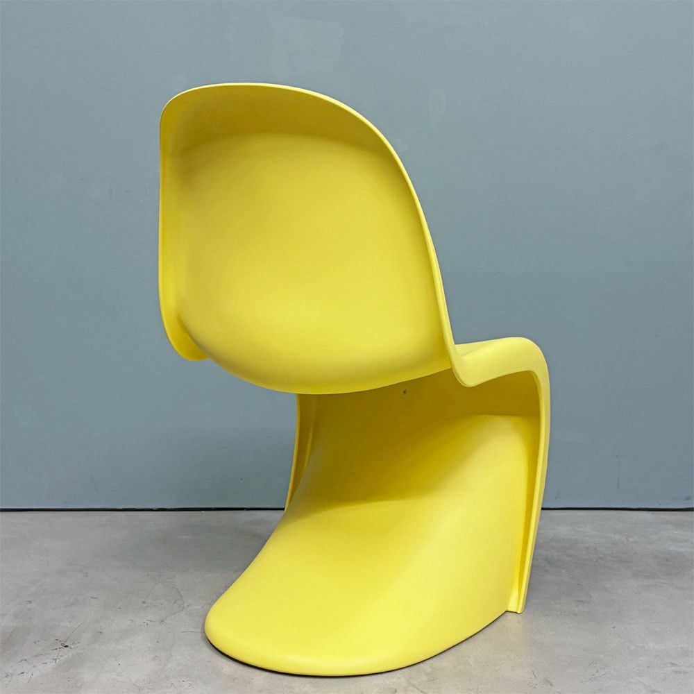 ヴィトラ vitra パントンチェア ダイニングチェア スタッキングチェア イエロー ヴェルナー・パントン Panton ミッドセンチュリー スペースエイジ A ◎