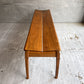 冨士ファニチア FUJI FURNITURE コティ Koti 3Pベンチ X02580S W160cm ウォールナット材 板座 定価￥134,200- ♪