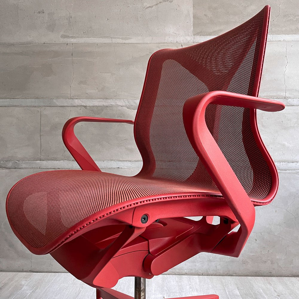 ハーマンミラー Herman Miller コズムチェア COSM CHAIR ローバック デスクチェア オフィスチェア 固定アーム キャニオン studio7.5 定価￥247,500-