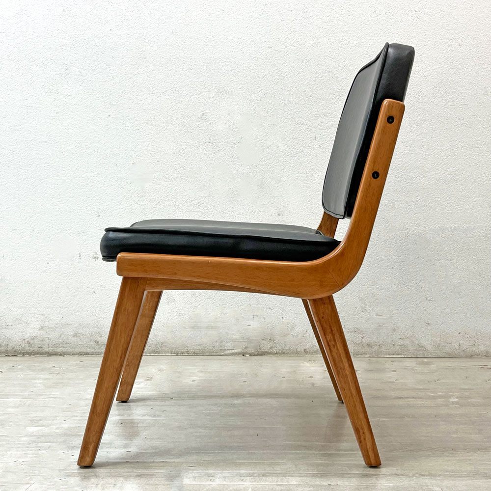 アクメファニチャー ACME Furniture シエラチェア SIERRA CHAIR ダイニングチェア ラバーウッド ビニールレザーシート B ●