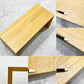 無印良品 MUJI コの字の家具 積層合板 オーク材 W70cm サイドテーブル ナチュラル ●