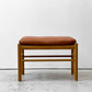 カールハンセン＆サン Carl Hansen & Son コロニアルフットスツール OW149F オーク材オイル仕上げ THOR307 ライトブラウンレザー オーレ・ヴァンシャー ●