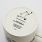 アラビア ARABIA ムーミンマグ MOOMIN ミスターブリスクと一緒にスキー 2014年 冬限定 フィンランド 北欧食器 ●