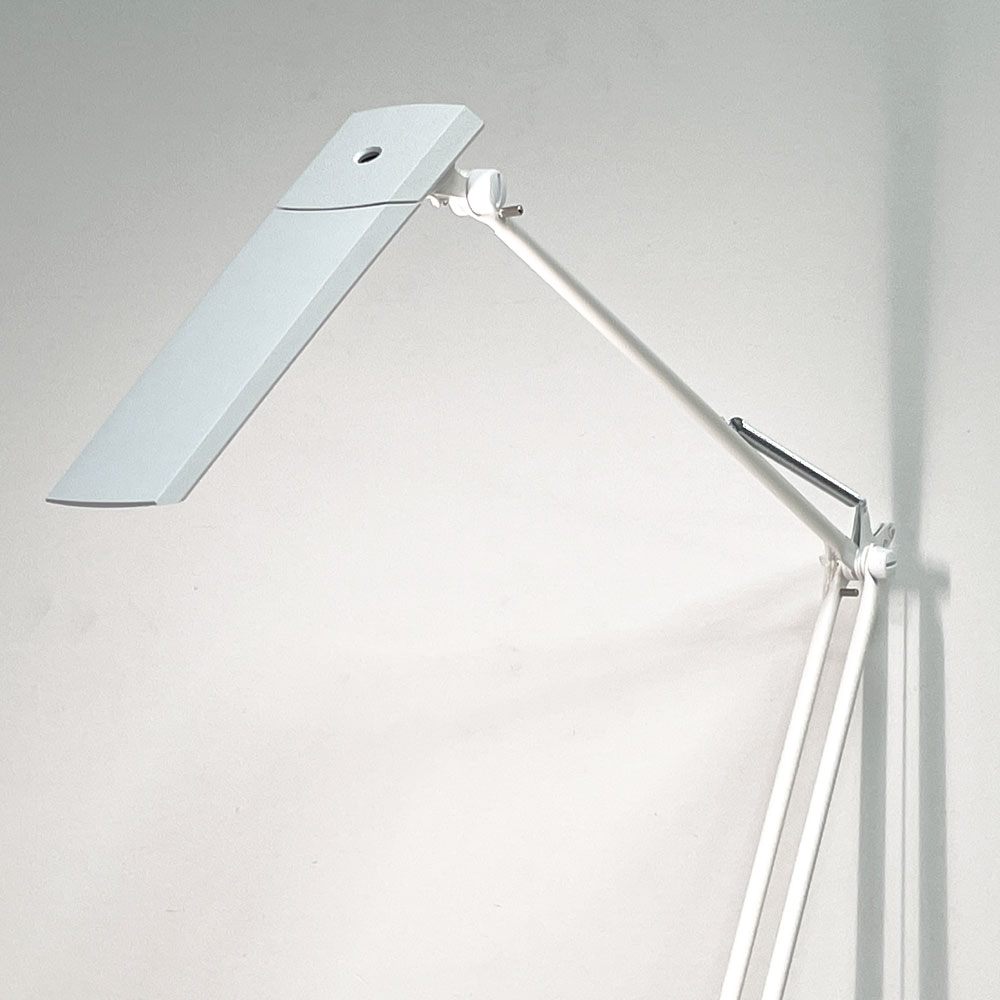 スワン電気 レディック エグザーム LEDIC EXARM スタンドライト LEX-966 WH ホワイト LED ベースタイプ 未使用 箱付 ●