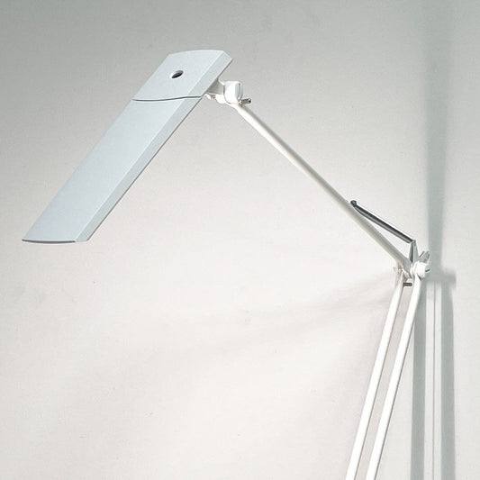 スワン電気 レディック エグザーム LEDIC EXARM スタンドライト LEX-966 WH ホワイト LED ベースタイプ 未使用 箱付 ●