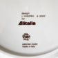 アリタリア航空 Alitalia Linea 72 ファーストクラス 機内食器 4点セット ジョエ・コロンボ リチャードジノリ製造 イタリアビンテージ A ◎