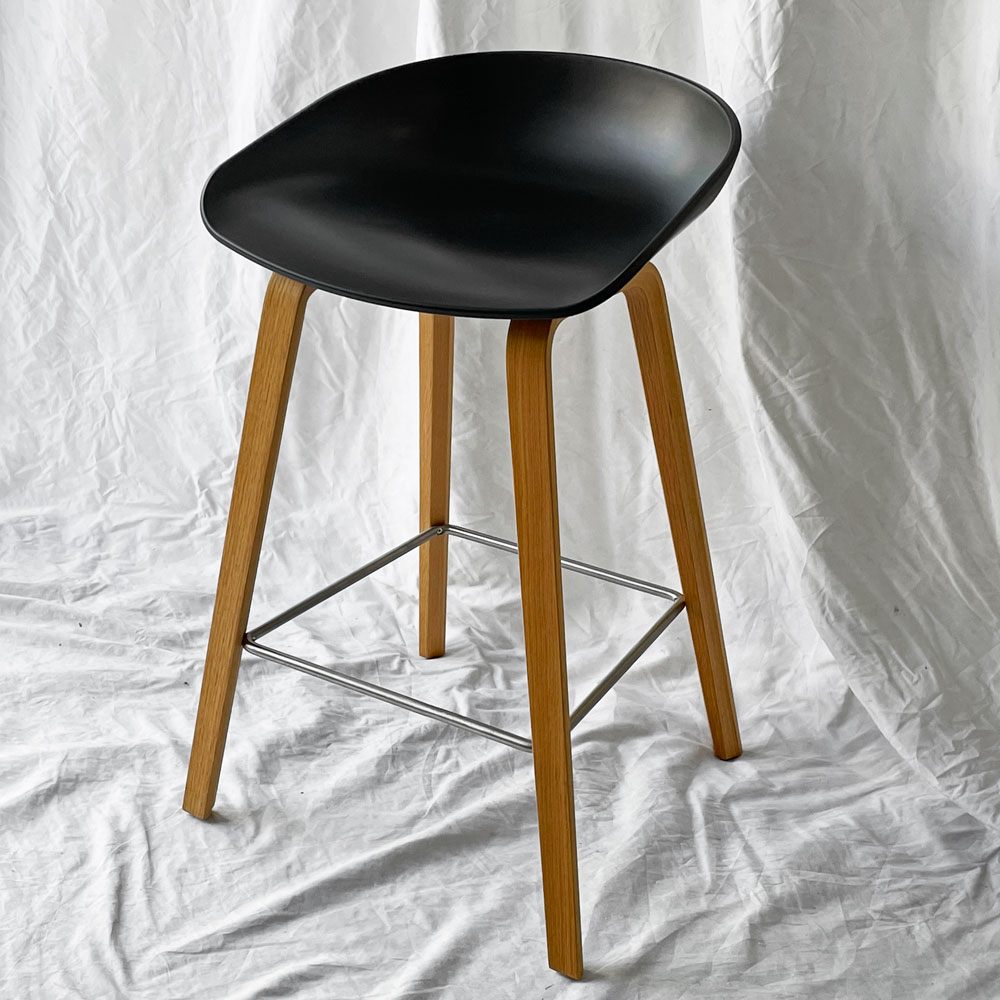 ヘイ HAY アバウトアスツール About a stool ブラック AAS32 LOW H75㎝ ハイスツール カウンターチェア 北欧モダン デンマーク ◇