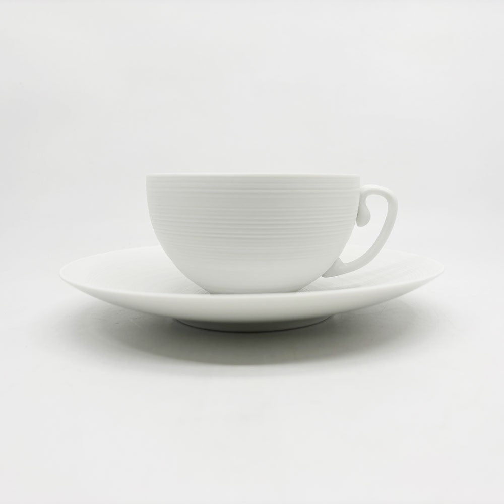 ジャン ルイ コケ JL Coquet エミスフェール Hemisphere ティーカップ＆ソーサー 磁器 洋食器 フランス A ●