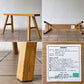 無印良品 MUJI 無垢材 木製ベンチ オーク材 大サイズ W100cm 廃番仕様 シンプルモダン ◇