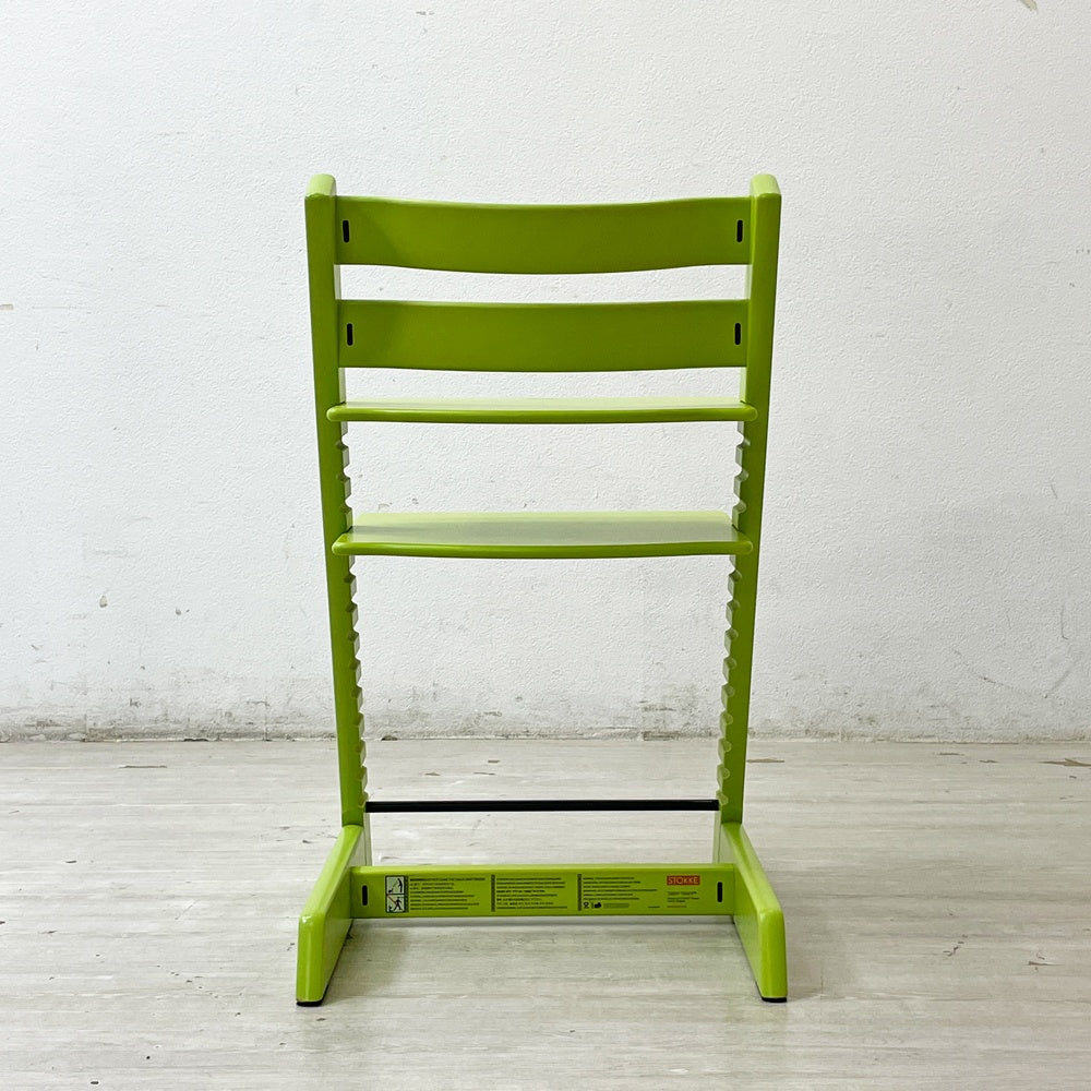 ストッケ STOKKE トリップトラップ TRIPP TRAPP ベビーチェア キッズチェア S/N無し グリーン ノルウェー 北欧家具 ●