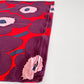 マリメッコ Marimekko ピエニウニッコ Pieni Unikko クッションカバー レッドべース ダークパープル マイヤ・イソラ 廃番カラー 50×50cm 北欧 ■
