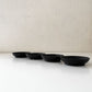 赤木明登 Akito Akagi 茶托 小 黒 4枚セット Φ9.5cm 箱付 漆器 輪島塗 現代作家 ◎