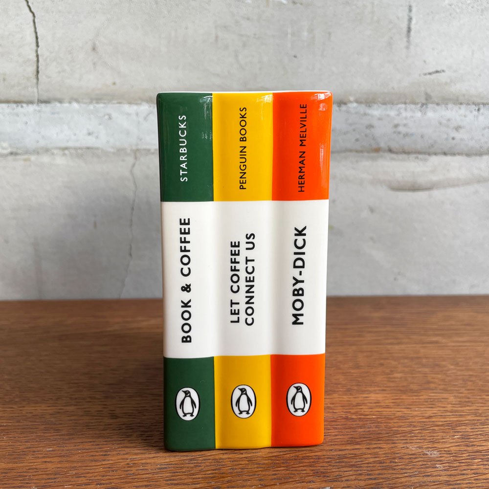 スターバックス Starbucks × ペンギンブックス Penguin Books セラミック オーガナイザー ペン立て 歯ブラシ立て ステーショナリー 韓国限定 ♪