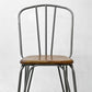 ガルト GART 1290 CHAIR ダイニングチェア エルム古材×アイアン インダストリアルデザイン 工業系 A ●