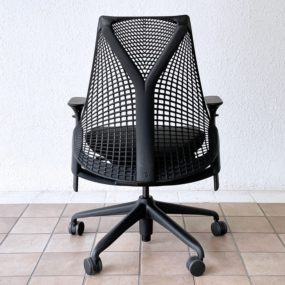 ハーマンミラー Herman Miller セイルチェア SAYL Chair デスクチェア イヴ・ベアール ブラック ◇
