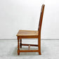 ノックオンウッド Knock on wood コロニアル ハイバックチェア1 ダイニングチェア ウォールナット無垢材 クラシカルデザイン ●
