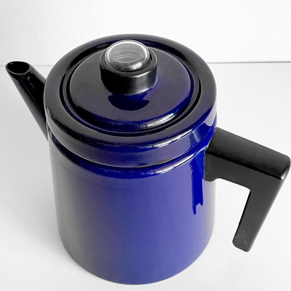 フィネル FINEL ペフトーリ Pehtoori エナメルコーヒーポットコバルトブルー Lサイズ 1.5L アンティ・ヌルメスニエミ フィンランド 復刻品 北欧雑貨 ■