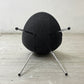 フリッツハンセン Fritz Hansen ドロップチェア DROP 3110 フルパディング ダークグレーファブリック アルネ・ヤコブセン 北欧 デンマーク ●